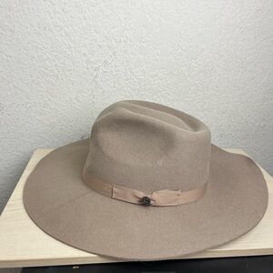 Charlie 1 Horse Highway Wool Hat Large Beige Tan